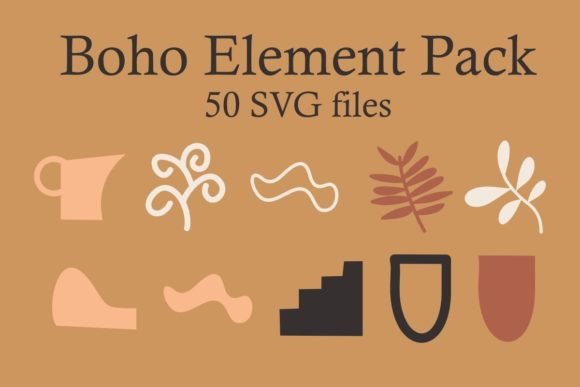 Boho Element: Web Elements & Graphics for Authentic Branding