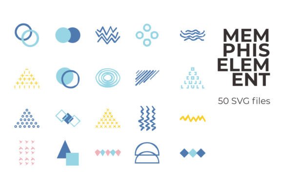 Geometric Element: Modern Graphics for Web Elements