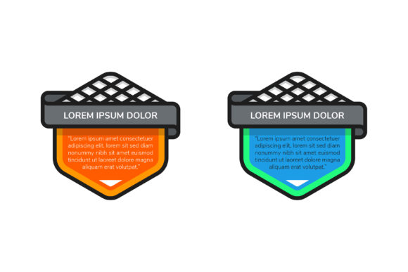 Hexagon Place for Quate Text Doodle: Graphics & Web Elements