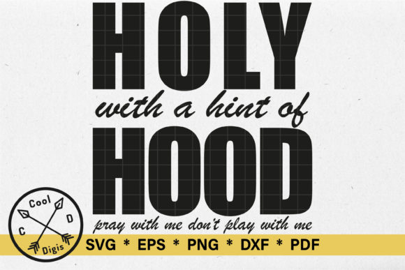 Holy with a Hint of Hood SVG: Graphics for Bold Web Elements