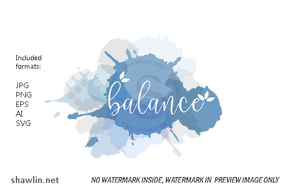 Mind Body Spirit Balance Short Quotes Graphics