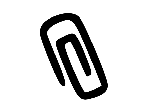 New UI Web Ding Attach Icon