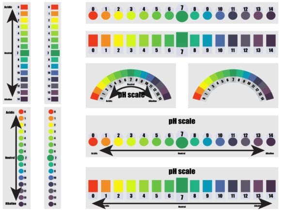 PH Meter Test Collection: Graphics for Web Elements & Real Projects