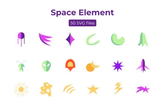 Space Element: Modern Graphics for Web Elements