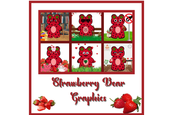 Strawberry Bear Graphics Freebies
